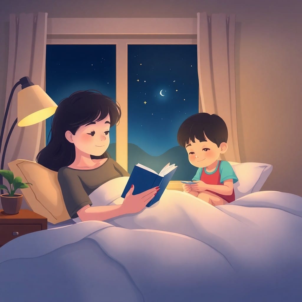試験前の友人を励ますイラスト