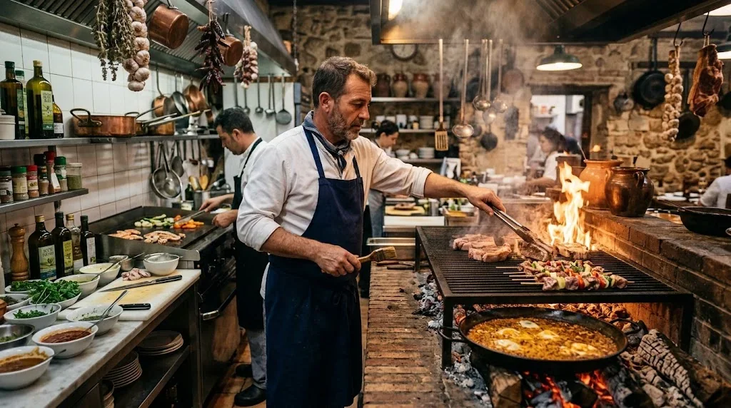 スペイン料理の様々な調理法